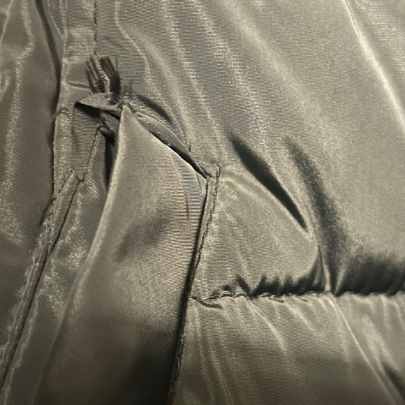 Nautica hunter green Puffer Jacket with faux Fur hood - Picture 9 of 9